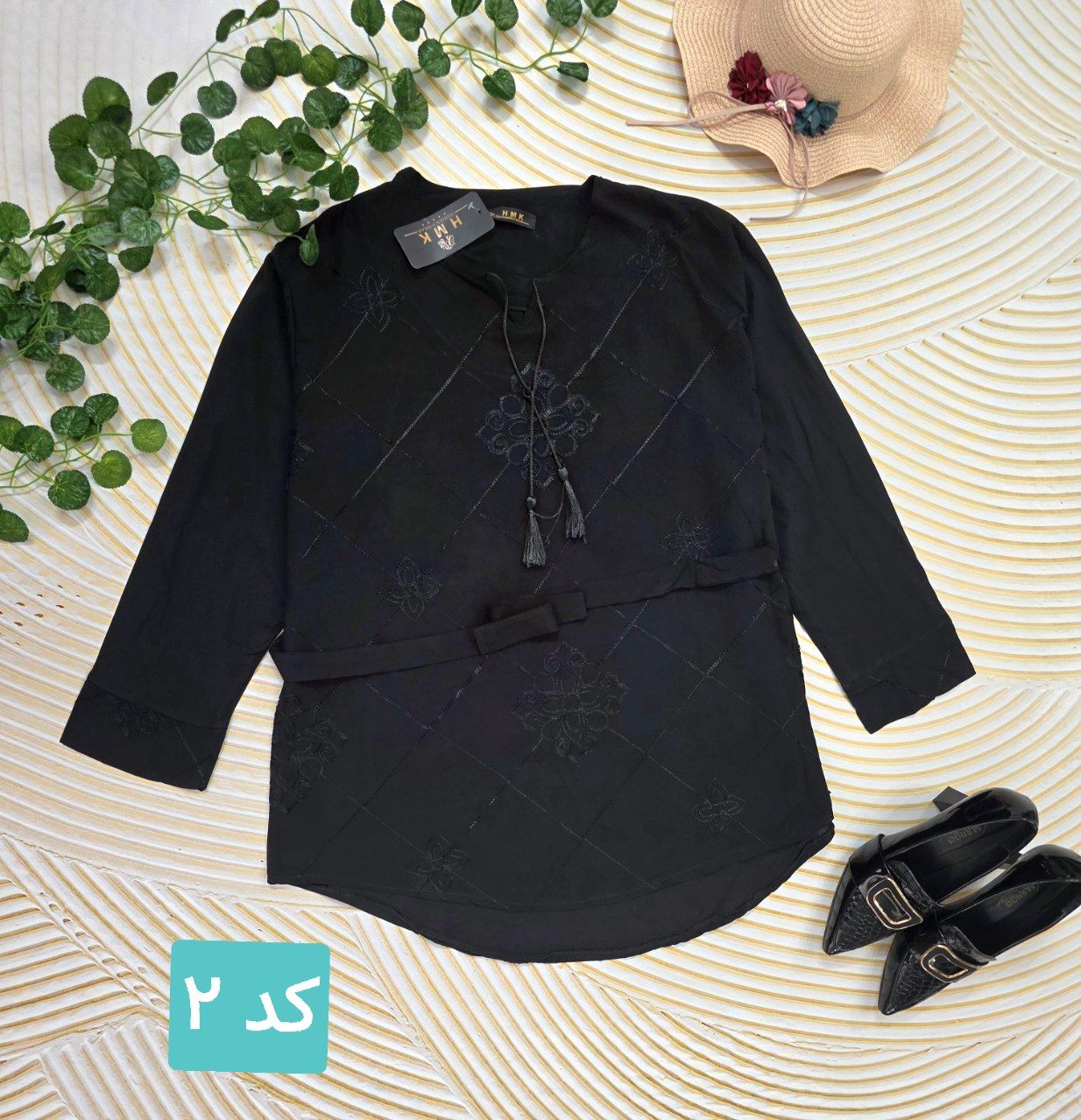 خرید شومیز زنانه بلند جنس نخی