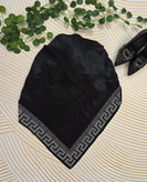 روسری زنانه مدل نگین کوب رنگ مشکی