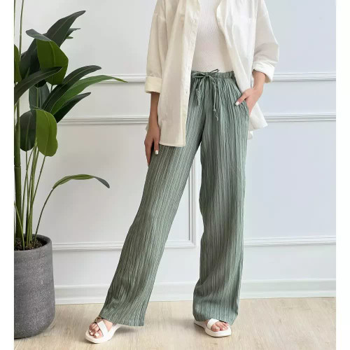 خرید شلوار زنانه مدل راسته جنس کراش