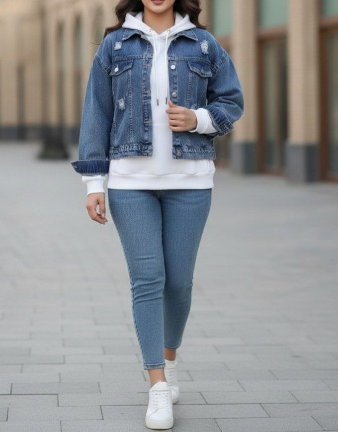 خرید کت زنانه جین