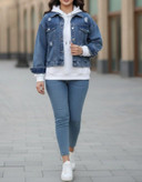 خرید کت زنانه جین